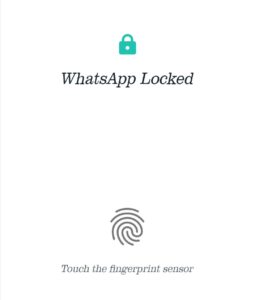 How To Enable Fingerprint Lock In WhatsApp 